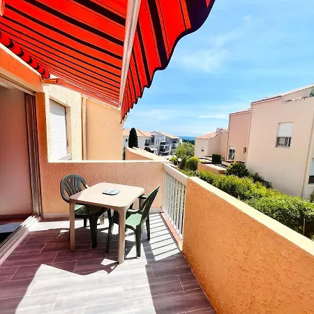 アパート T2 Meuble, Terrasse Vue ガイヤック
